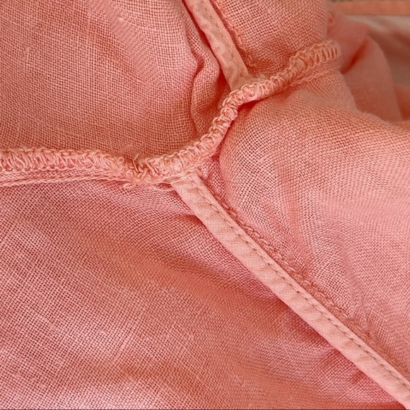 ZARA Linen Oversized  Top Cardigan with Pockets size Small - Picture 14 of 16